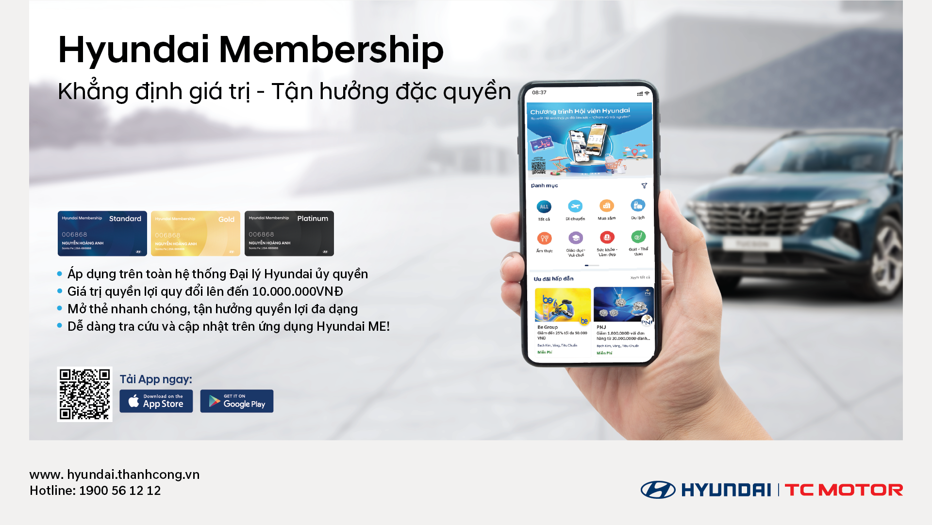 HỘI VIÊN HYUNDAI – KHẲNG ĐỊNH GIÁ TRỊ, TẬN HƯỞNG ĐẶC QUYỀN